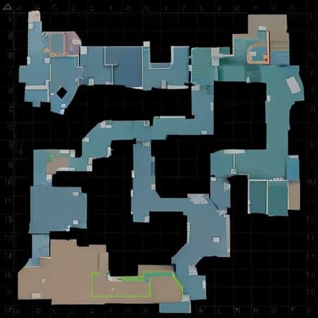 CSGO Improved Radar Top View Map Layouts - Image 1