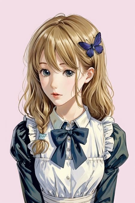 Anime Illust Diffusion Model style extraction test. - Image 2