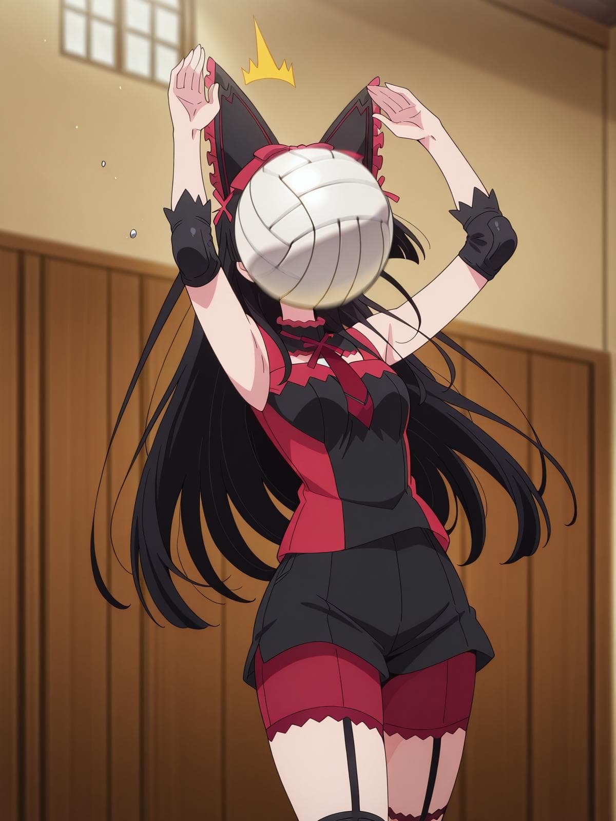 Volleyball In The Face - Concept - Image 1