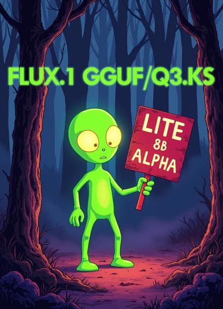Flux.1 Lite 8B Alpha GGUF Q3.KS Q4/Q4.1/Q4.KS Q5/Q5.1/Q5.KS Q6.K Q8 BF16 - Image 1