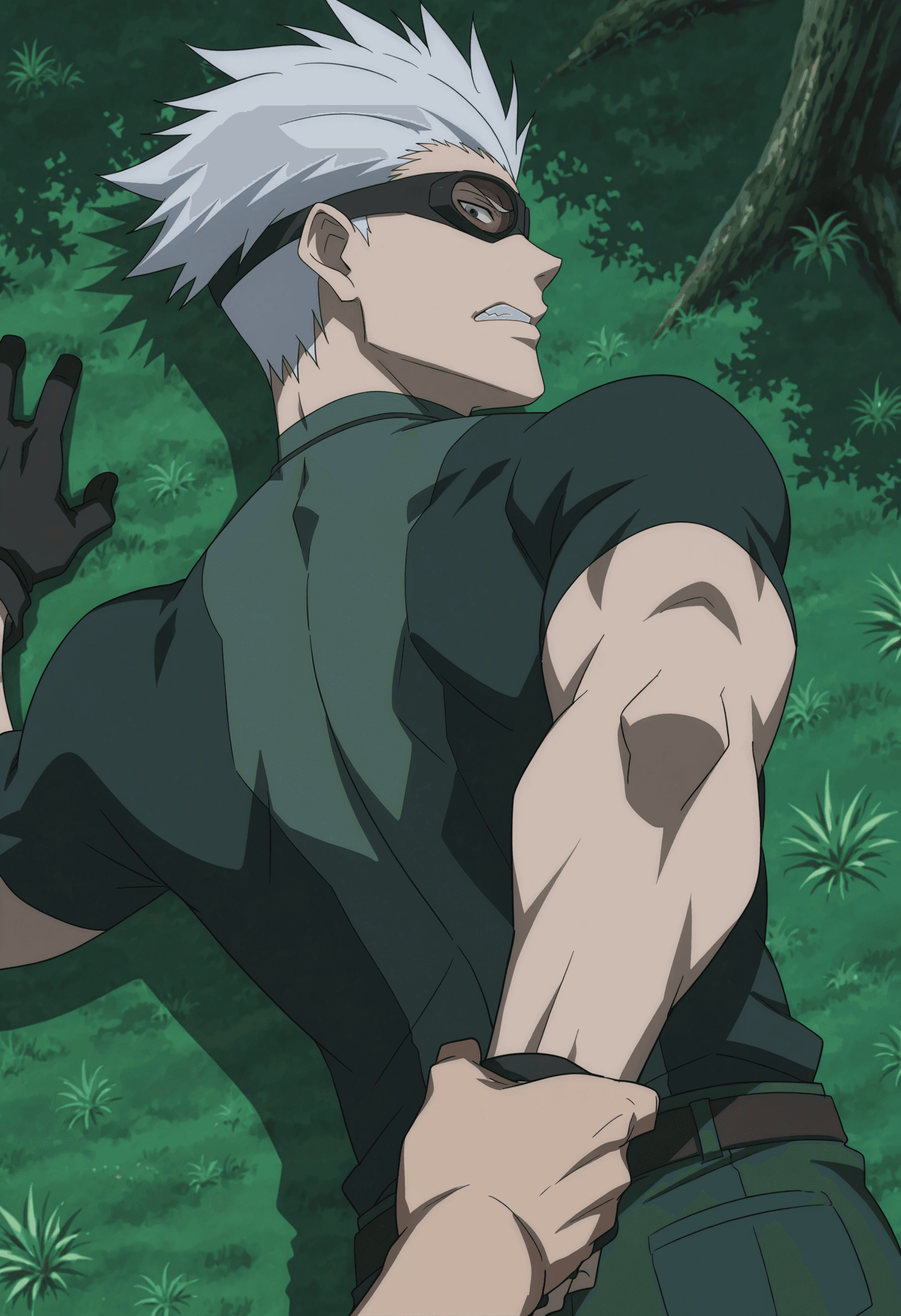 White Hair Contractor | Darker than Black - Image 5