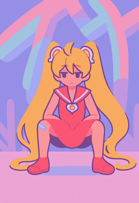 Minimalist Flat Color - Style IllustriousXL LORA - Image 3