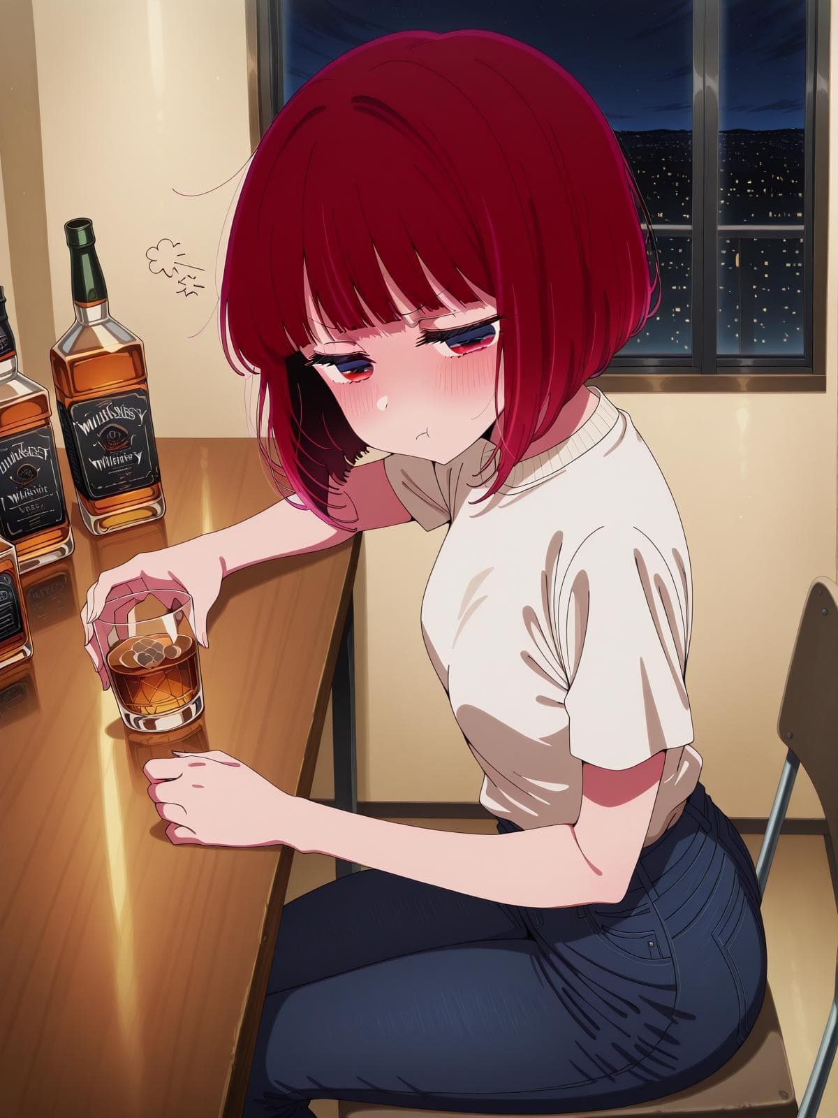 Drunk Pouting - Concept - Image 1