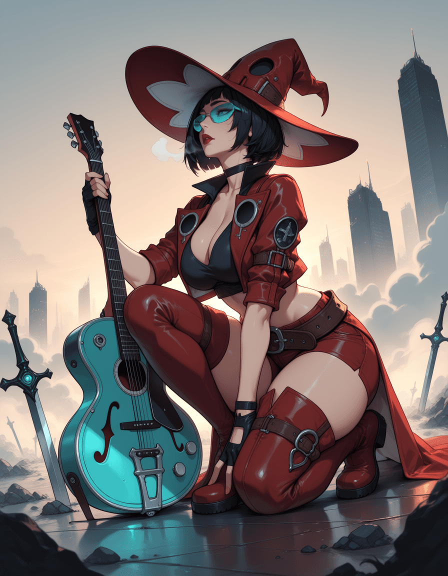 I-no: Guilty Gear l Anima illustrious w/ two outfits + NoobAI-vPred & PonyXL - Image 3