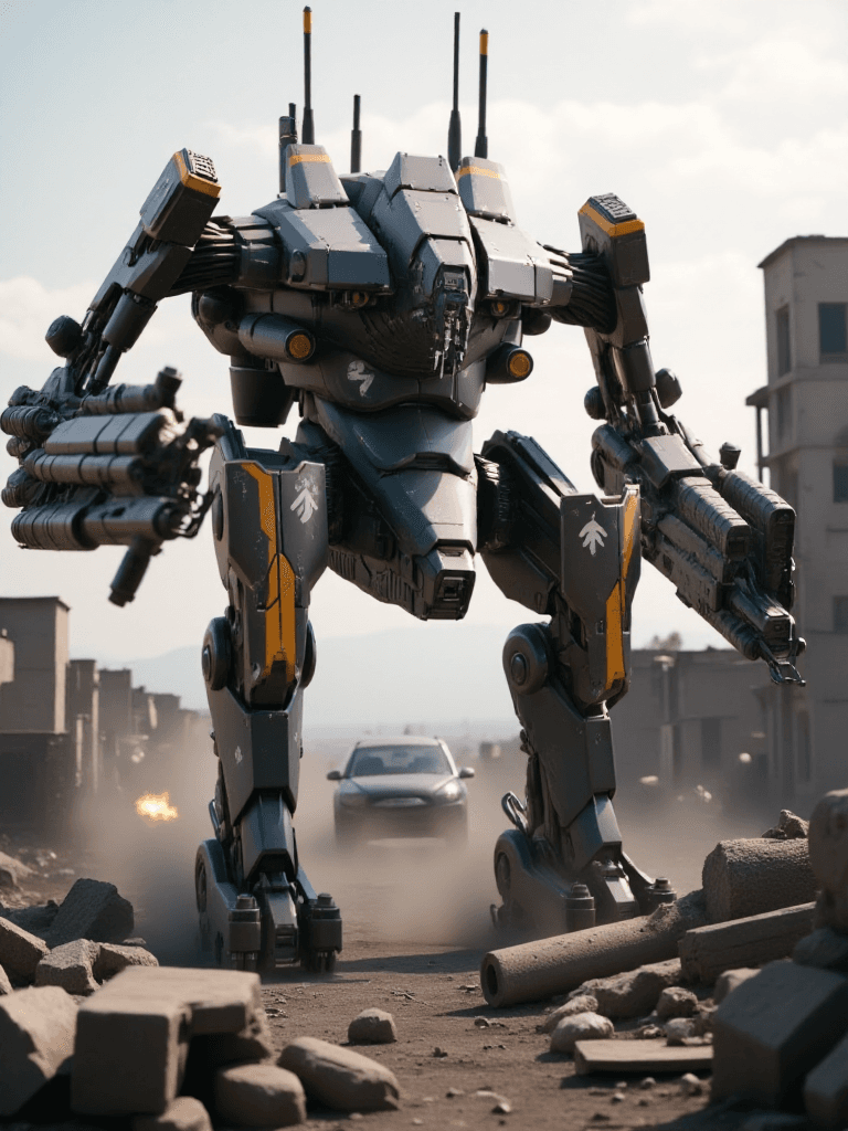 Exosuit / Mech - District 9 - Flux1.D & SDXL - Image 4