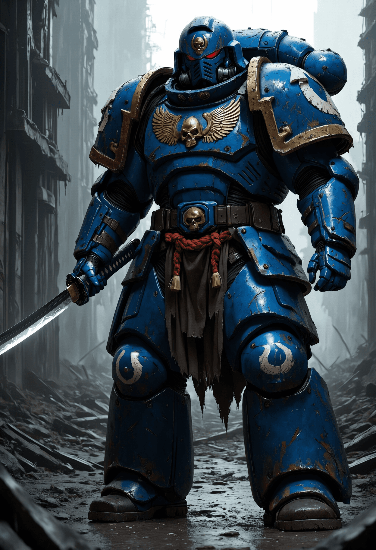 The Space Marines Warhammer 40K | Flux + Pony + illustrious + Anima + Krea2 - Image 4