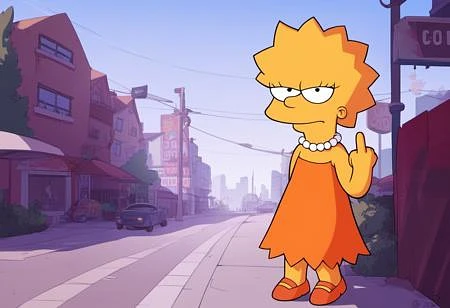 Featured image #1 for Lisa Simpsons for PonyXL