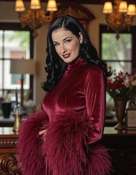 Featured image #3 for Dita Von Teese (Flux) - Burlesque dancer / Model