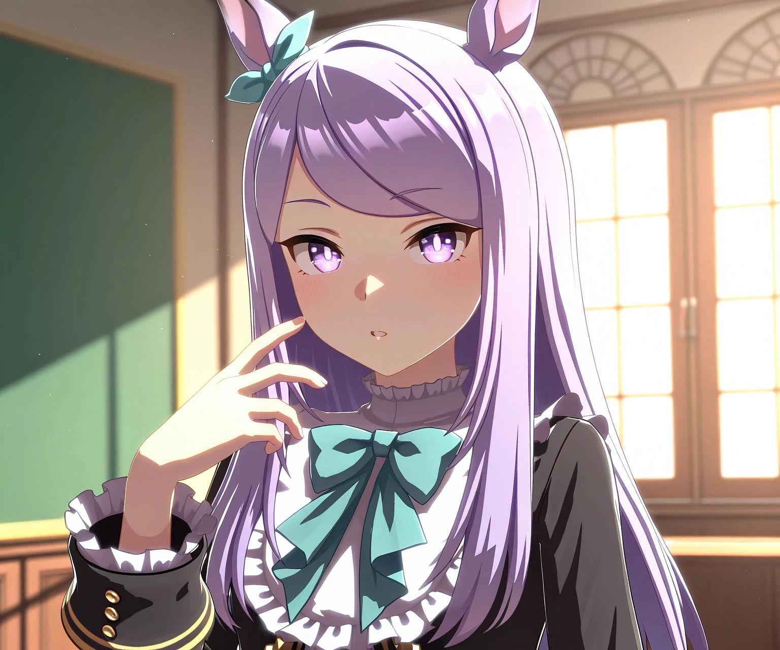 Featured image #1 for Mejiro Mcqueen (Umamusume) in game style 3D ILL-v2