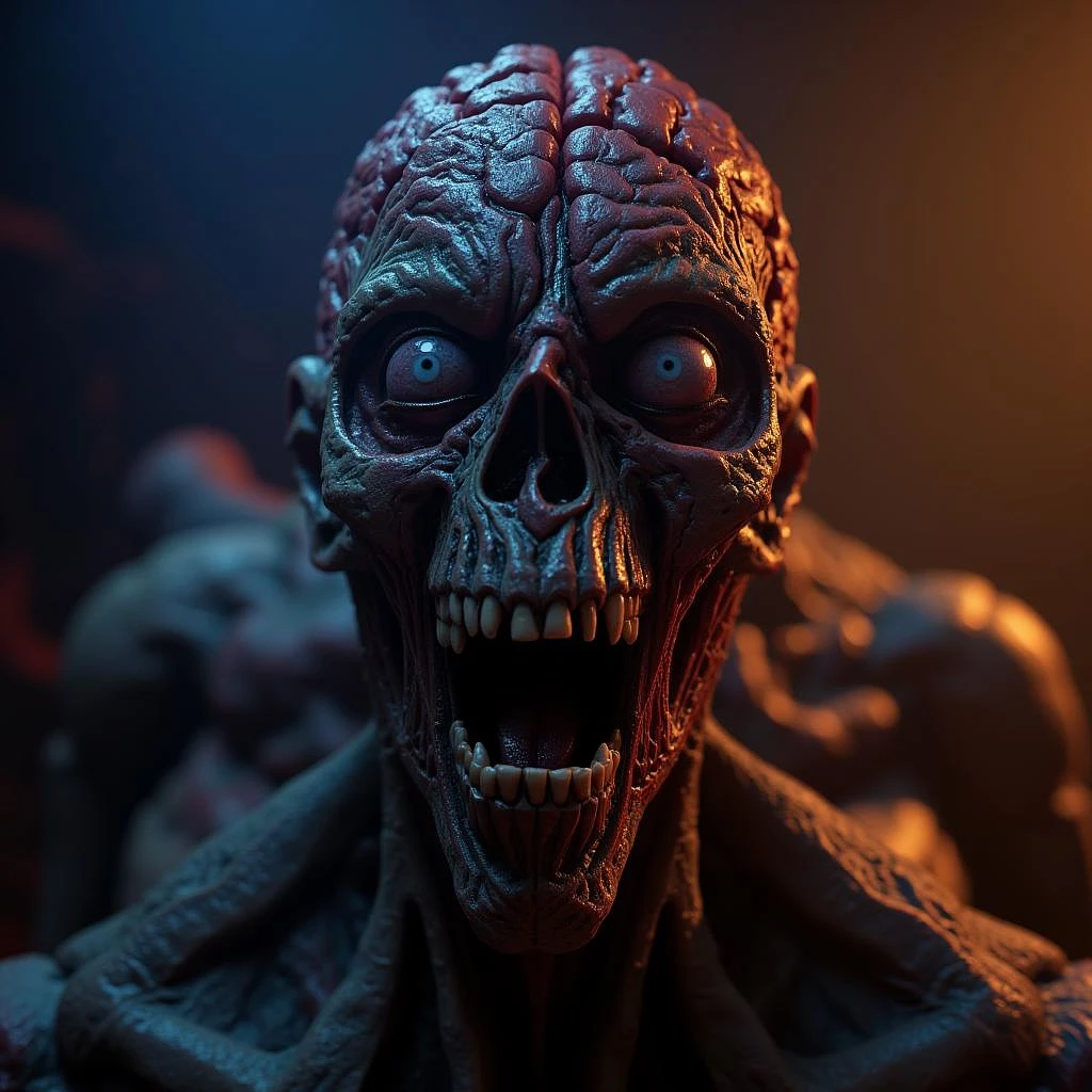 Featured image #1 for Horror Zombie style "The House of the Dead" F1D + Pony