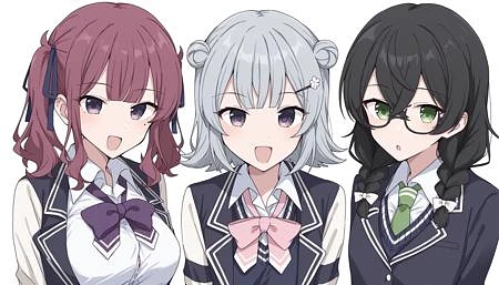 Featured image #1 for 小樽潮風高校-小春六花・花隈千冬・夏色花梨 Otaru Shiokaze HighSchool-Koharu Rikka・Hanakuma Chifuyu・Natsuki Karin