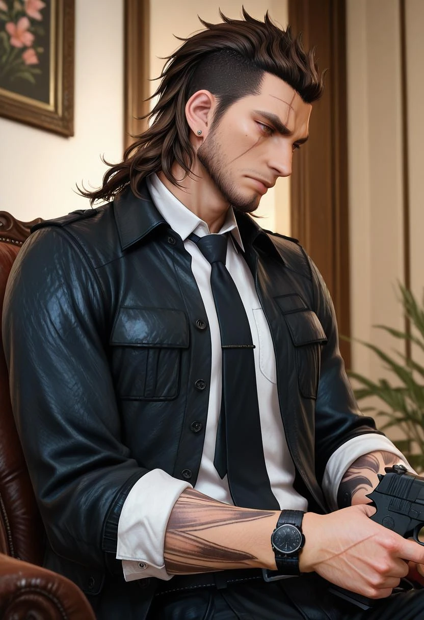 Featured image #1 for Gladiolus from Final Fantasy [IllustriousXL]
