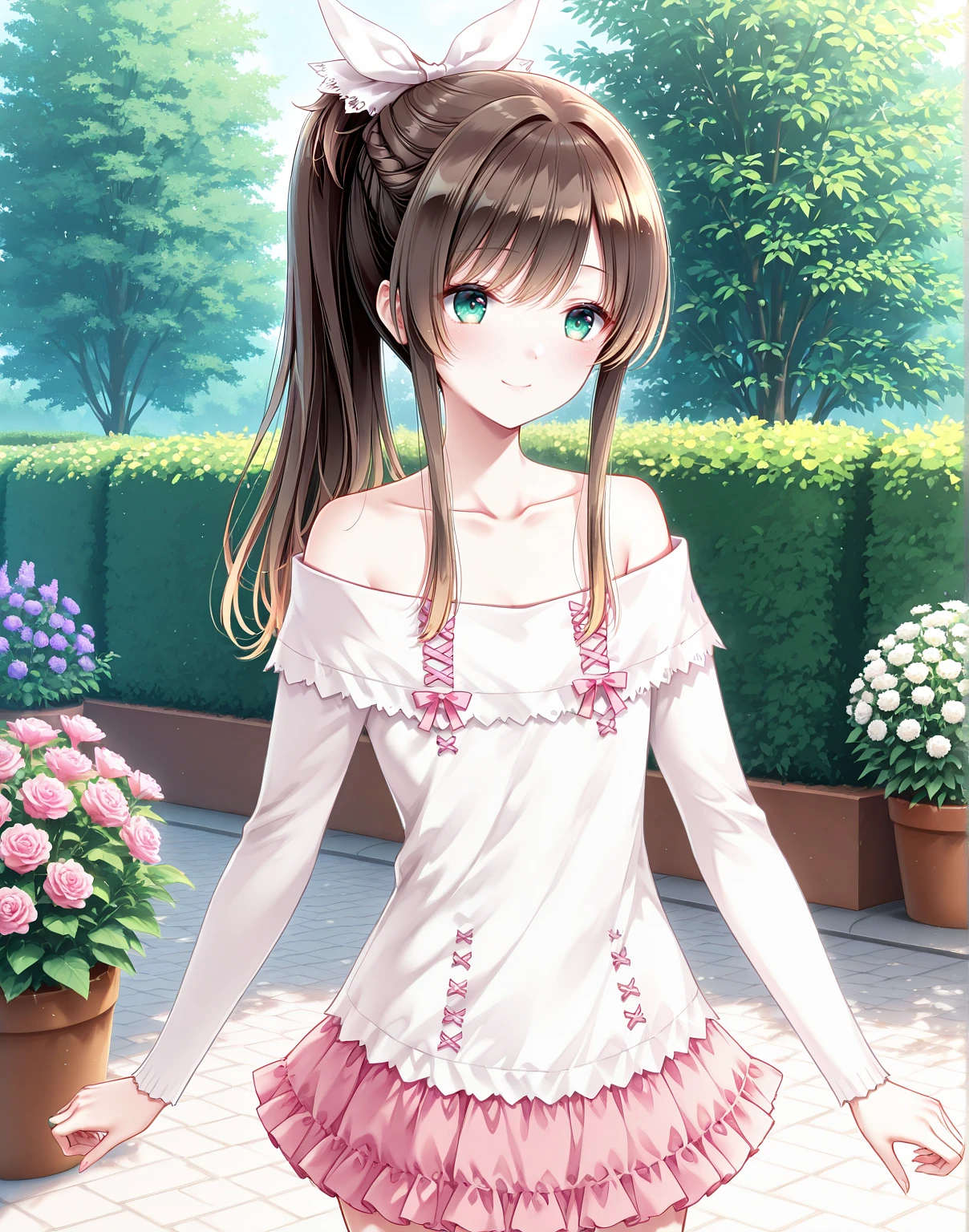 Featured image #1 for [costume]off-shoulder outfit/露肩装