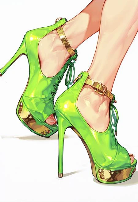Featured image #1 for Ronticool Metal Heels