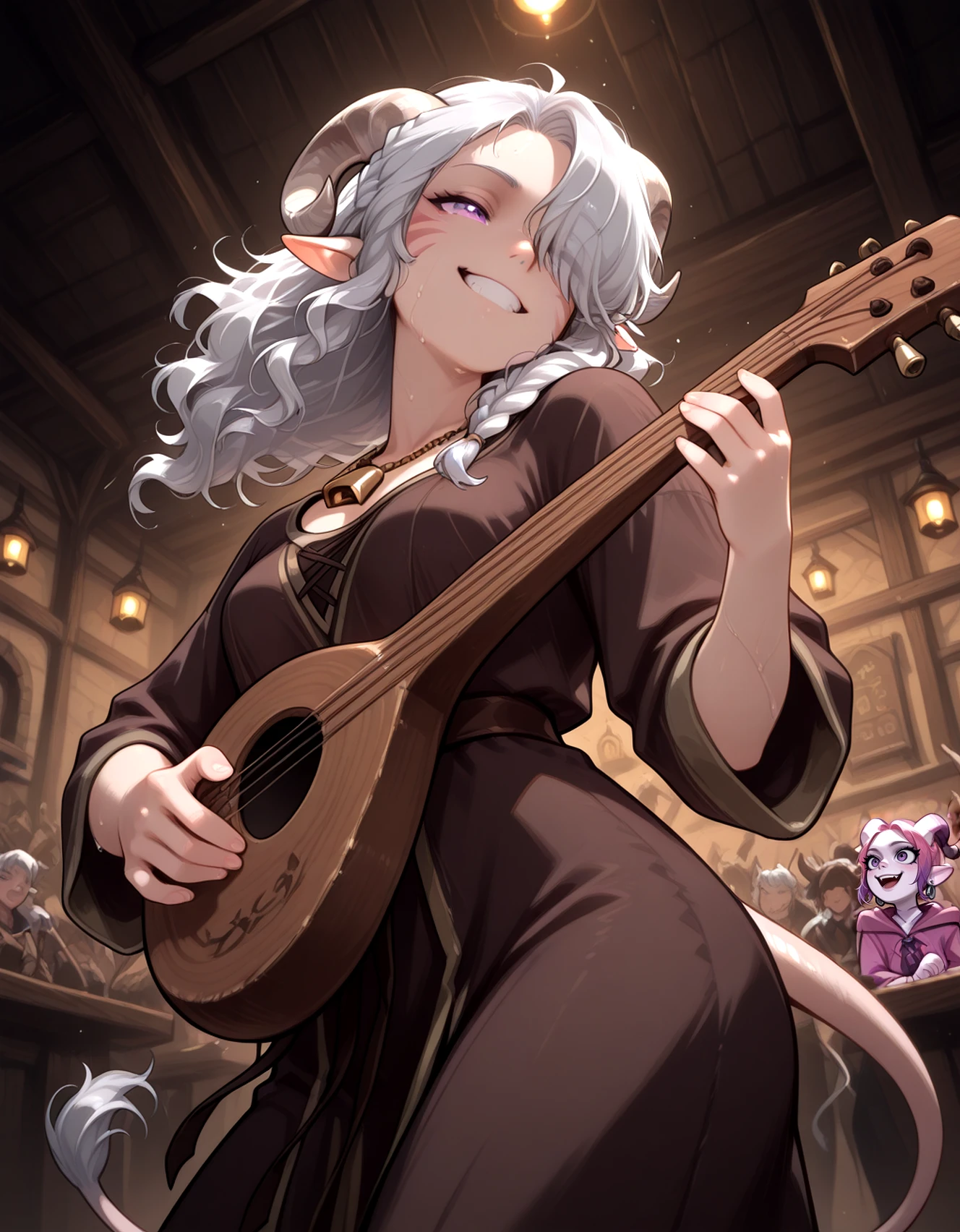 Featured image #1 for Tiefling_bard_Diana (oc)