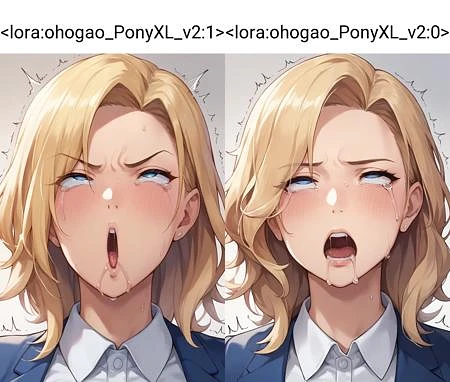 Featured image #4 for Ohogao SDXL LoRA [illustrious, Pony]