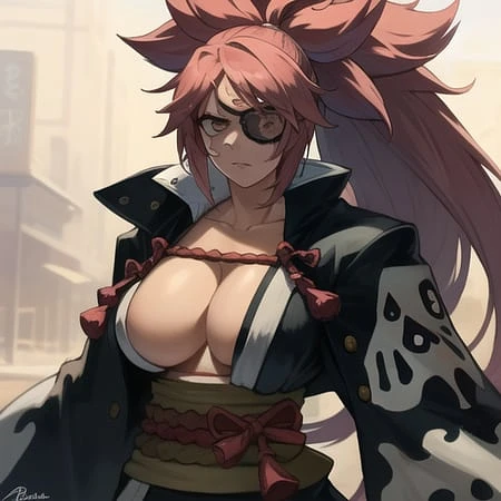 Featured image #3 for Baiken (Guilty Gear) LoRA