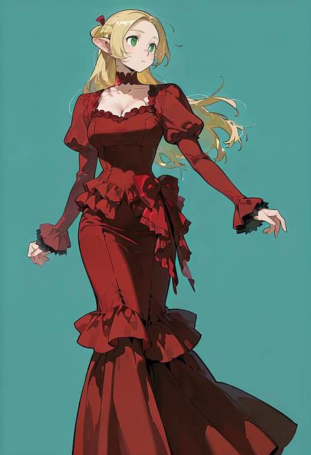 Featured image #1 for Gothic Fishtail Dress