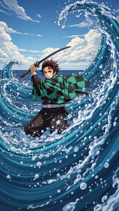 Featured image #2 for Tanjiro Kamado (Demon Slayer) FLUX