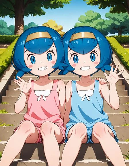 Featured image #2 for Harper and Sarah Pokemon - SD1.5 SDXL Pony & Illustrious