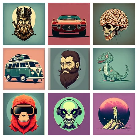 Featured image #1 for T-shirt print designs (test model)
