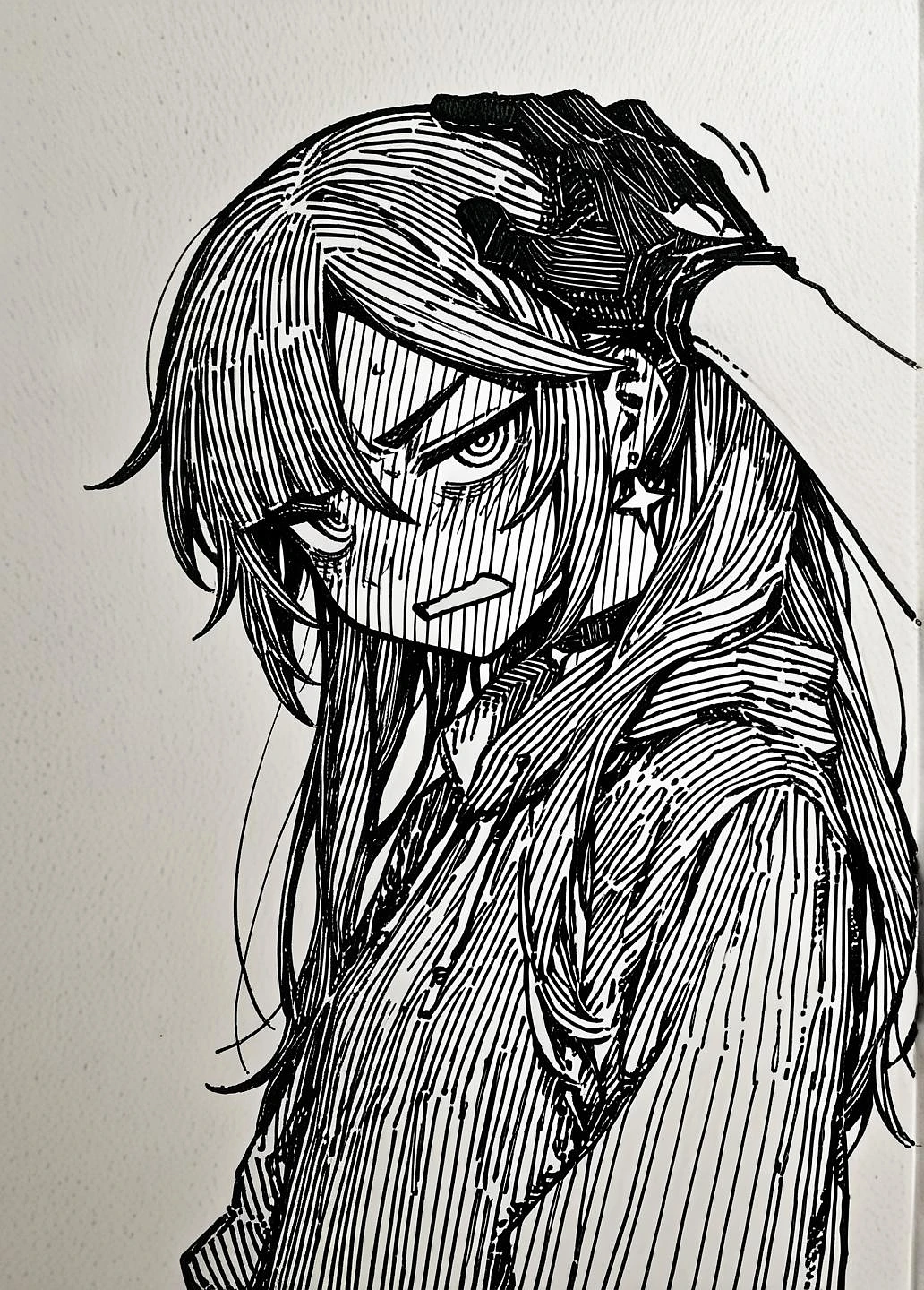 Featured image #1 for Ashpwright style | Liner, Sketch, Manga | (Hatching)