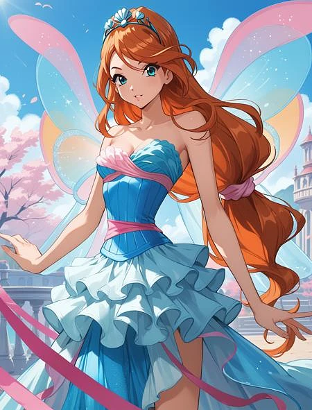 Featured image #2 for Bloom Fairy Transformations (Magic Winx To Harmonix) (Anime) | Winx Club