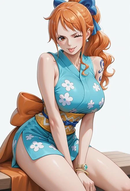 Featured image #2 for Nami | 13 outfits | One piece Character LoRA [IL]