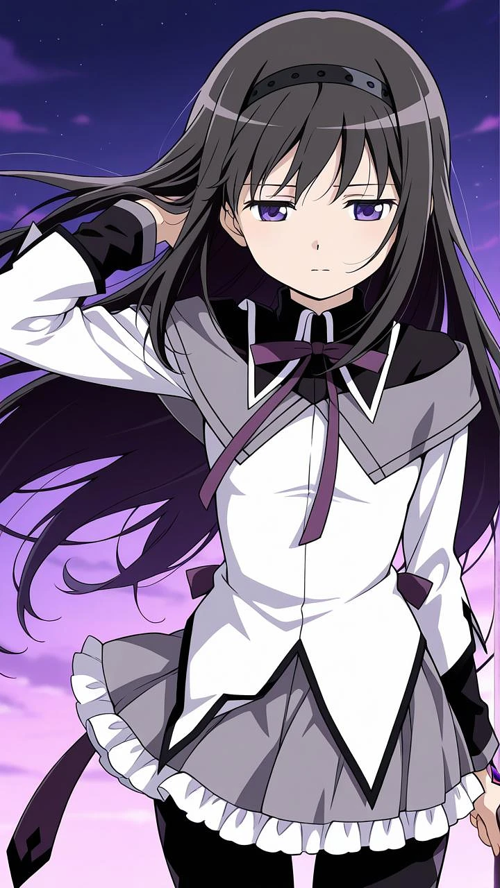 Featured image #1 for Homura Akemi (暁美 ほむら) - Puella Magi Madoka Magica (Illustrious)