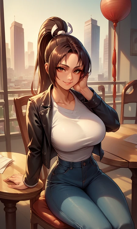 Featured image #2 for Fatal Fury/The King of Fighters - Shiranui Mai l PonyXL (2 Outfits)