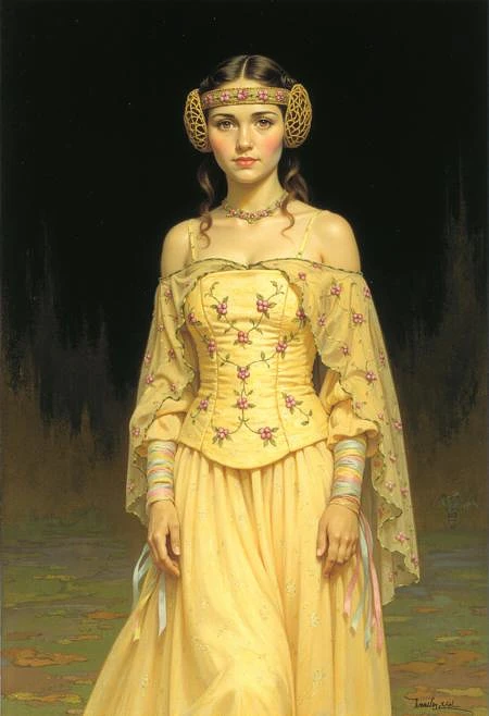 Featured image #1 for Star Wars: Padmé Outfit Styles (FLUX)