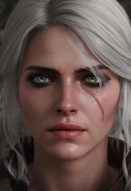 Featured image #3 for Ciri (Witcher 3 Game) Flux/Pony/SDXL