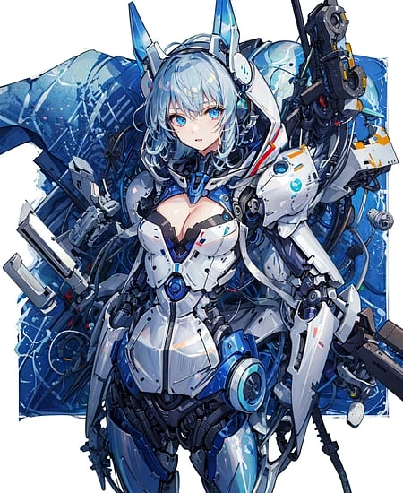 Featured image #2 for C-Mecha Musume C素体机娘