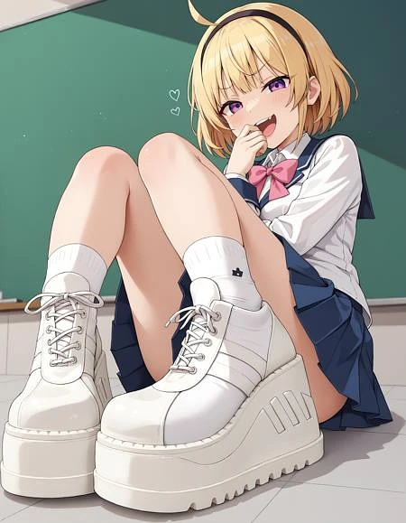 Featured image #1 for Demonia Stomp-08 - Platform Wedge Sneakers