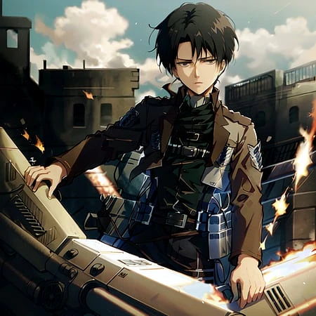 Featured image #4 for Levi Ackermann (Attack on Titan) LoRA