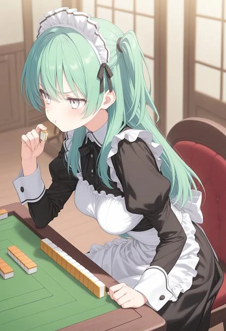 Featured image #1 for [Illust&XL&Pony] mahjong / 麻雀