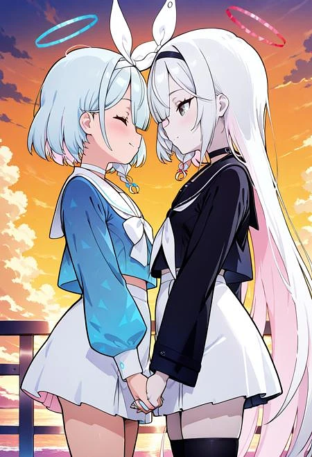 Featured image #2 for Arona x Plana | アロナ x  プラナ (Blue Archive) [Illustrious]