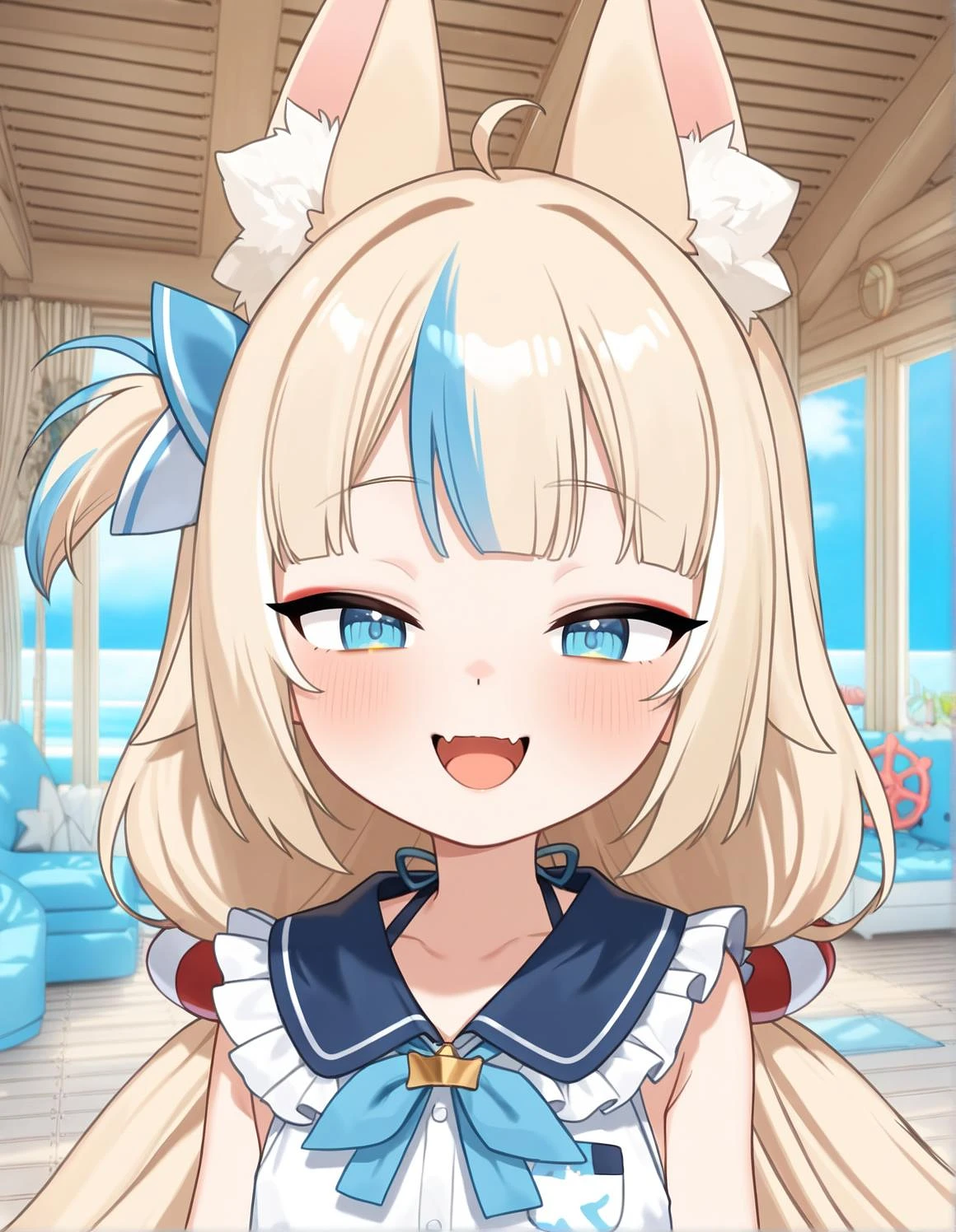 Featured image #3 for Sameko Saba - Saba [Vtuber Character] - [Illu/Pony/SDXL/NoobAI]