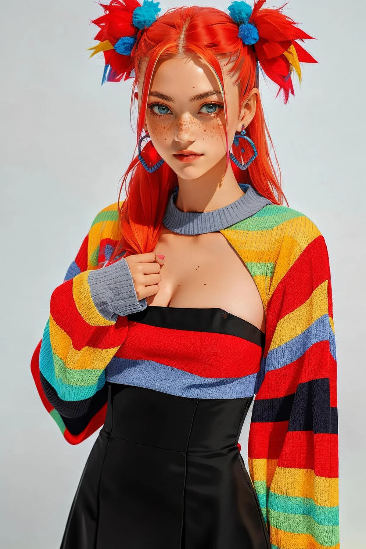 Featured image #3 for Clowncore Dress & Shrug