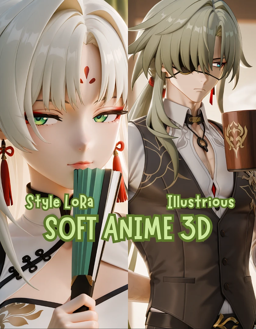 Featured image #6 for Soft Anime 3D Style | Mexes