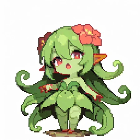 Featured image #3 for Pixel Art Sprite - Elin - Style IllustriousXL - Noob LORA