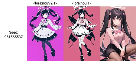 Featured image #2 for Nou (のう) Art Style LoRA