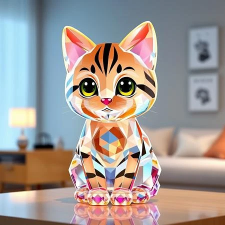 Featured image #4 for Crystal Style (FLUX + SDXL)
