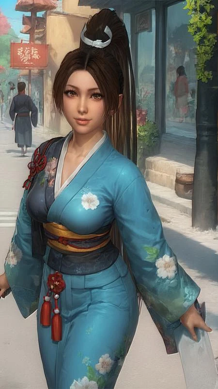 Featured image #5 for 【Pony XL】Mai Shiranui 不知火舞 DOA5LR LoRA ◤Louiswolf_style◢