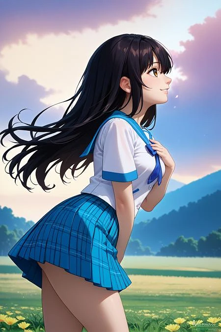 Featured image #4 for Yukina Himeragi/姫柊 雪菜 (Strike the Blood) SDXL LoRA [Pony Diffusion]