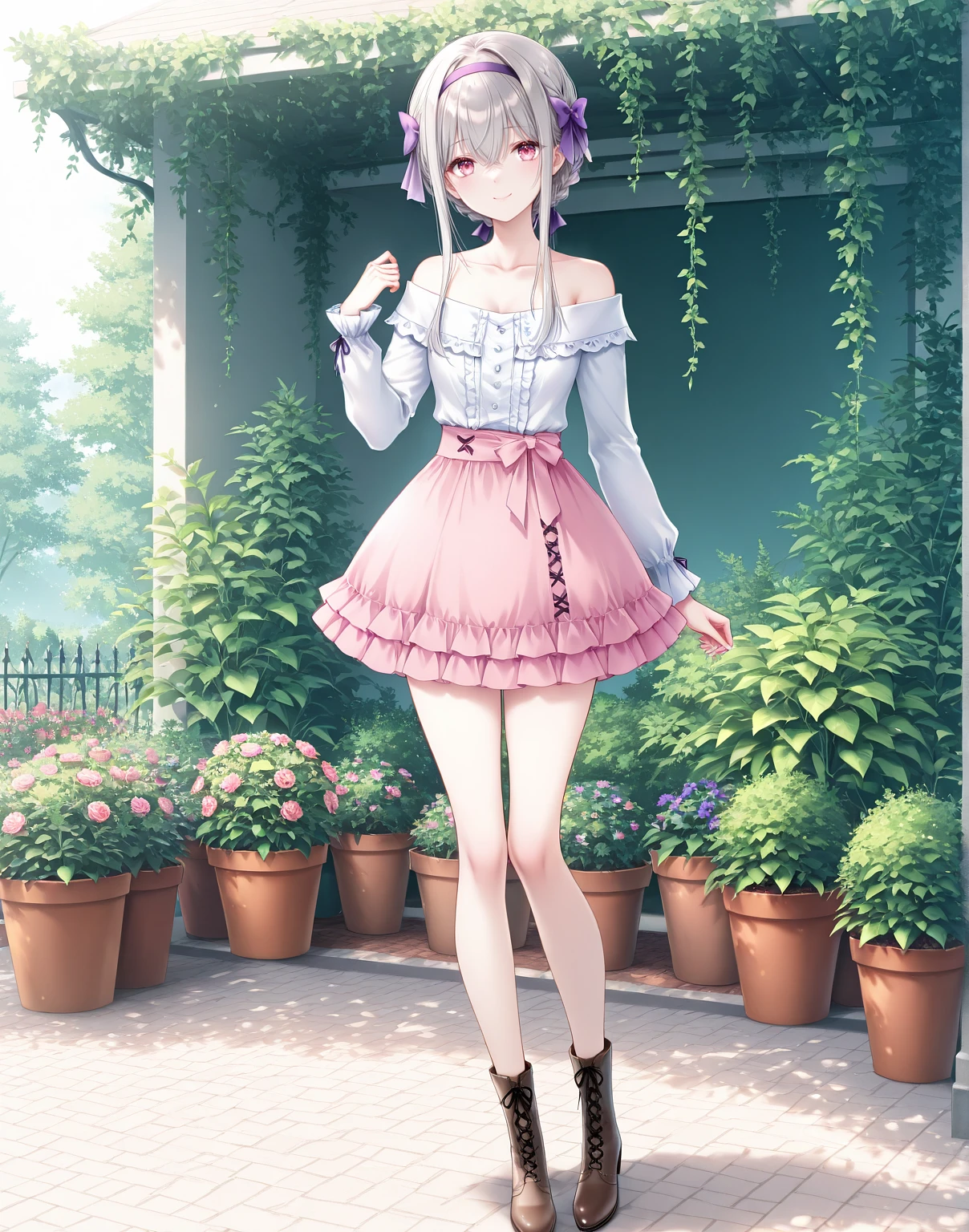 Featured image #4 for [costume]off-shoulder outfit/露肩装
