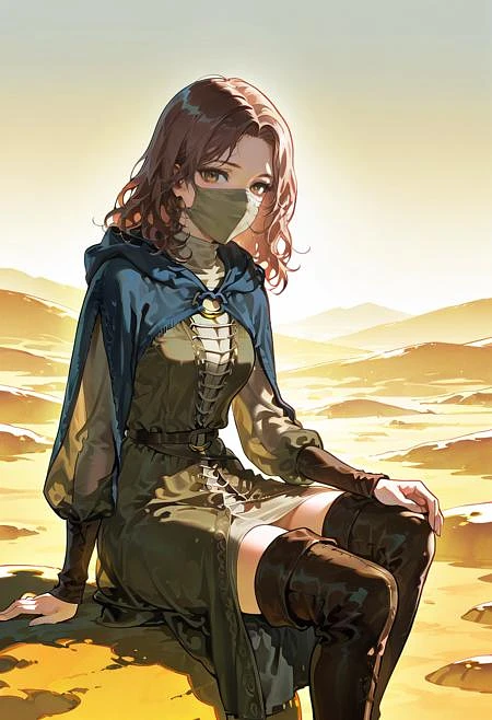 Featured image #2 for Echo Hooded Dress - 2 versions