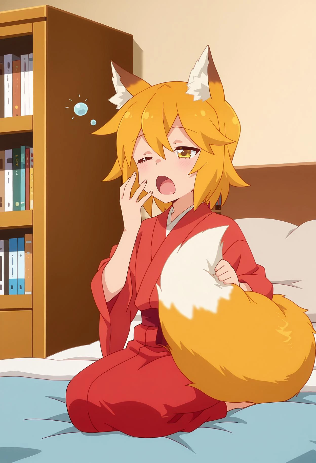 Featured image #2 for Senko [3 outfits] | Illustrious | Sewayaki Kitsune Senko-san