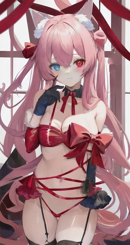 Featured image #1 for 🎀只穿缎带 | 裸リボン | naked ribbon