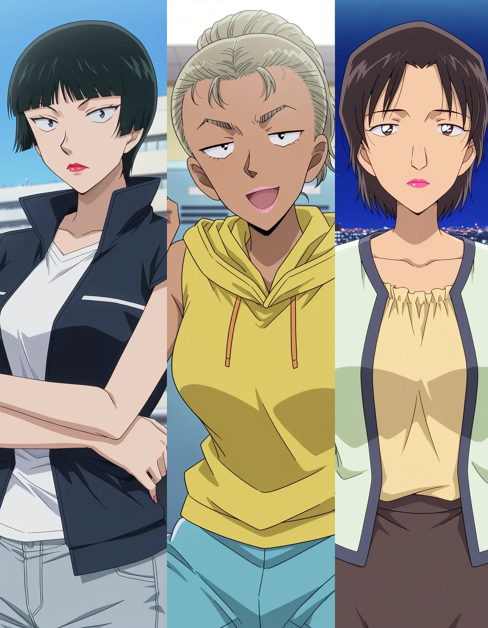 Featured image #1 for Detective Conan 名探偵コナン Episode545&546 Women - Haruka Kawai 川相 晴華/ Rumi Hando 半藤 留美/ Yasue Taira 平良靖枝